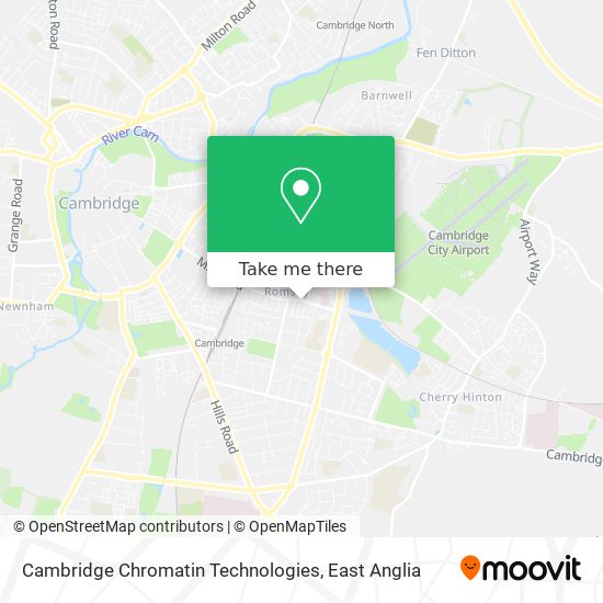 Cambridge Chromatin Technologies map