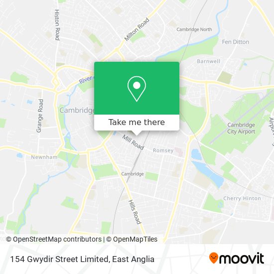 154 Gwydir Street Limited map