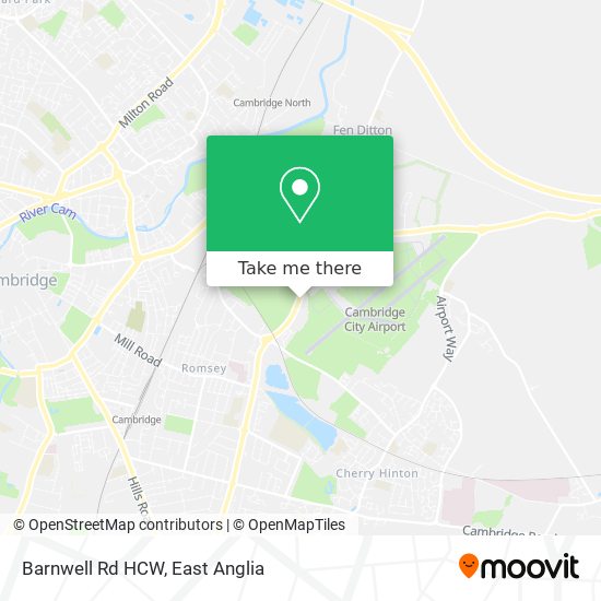 Barnwell Rd HCW map