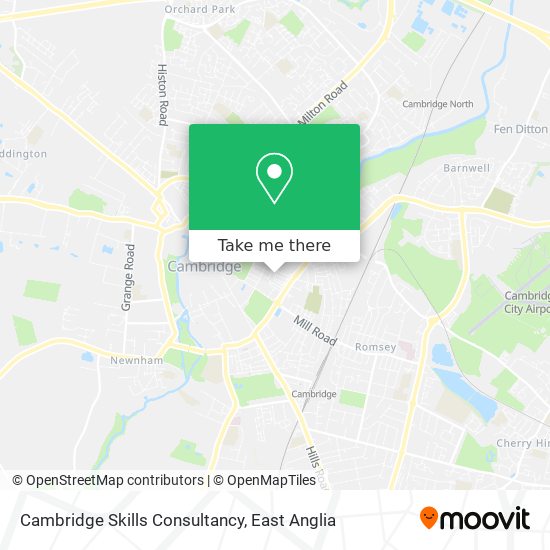 Cambridge Skills Consultancy map