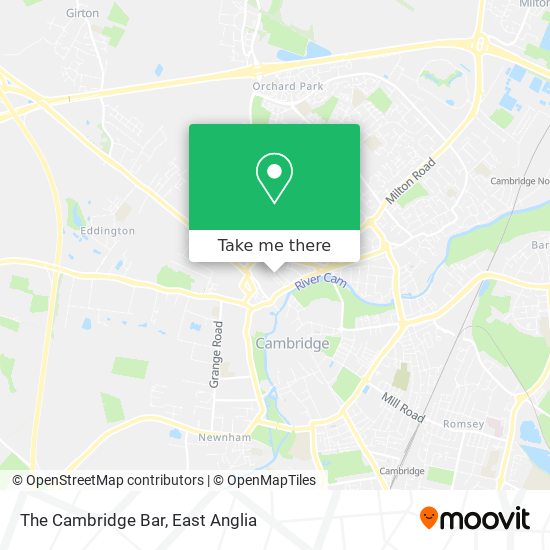 The Cambridge Bar map