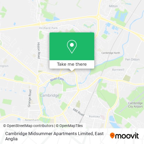 Cambridge Midsummer Apartments Limited map