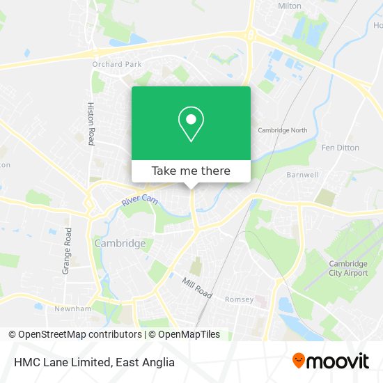 HMC Lane Limited map