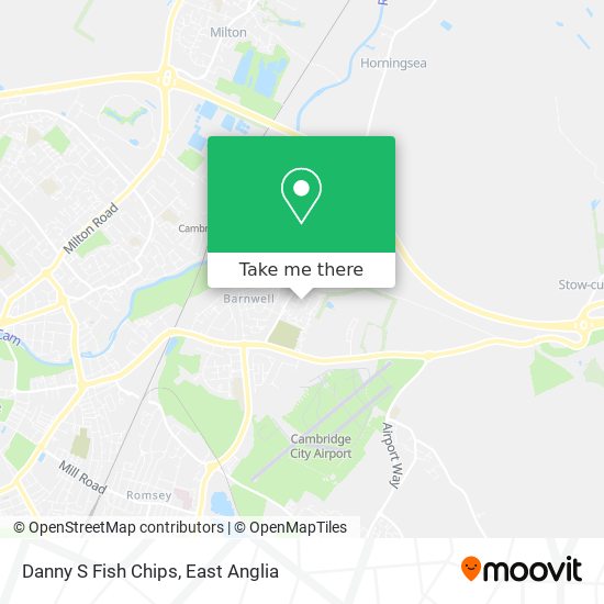 Danny S Fish Chips map