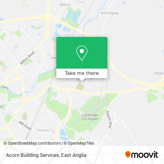 Acorn Building Services map