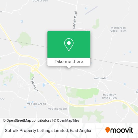 Suffolk Property Lettings Limited map
