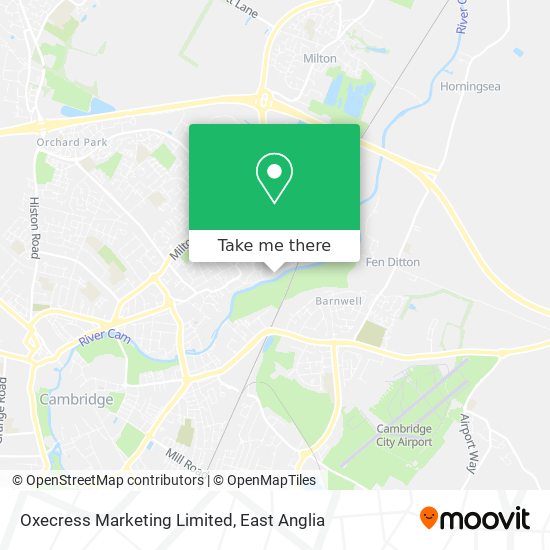 Oxecress Marketing Limited map