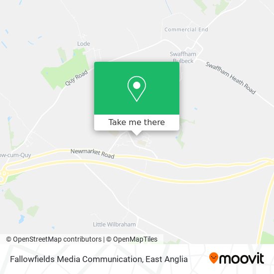 Fallowfields Media Communication map