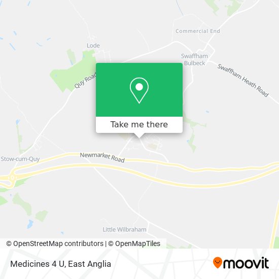 Medicines 4 U map