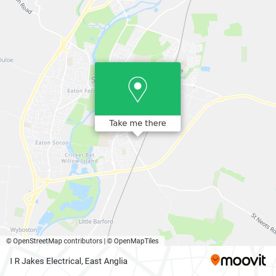 I R Jakes Electrical map