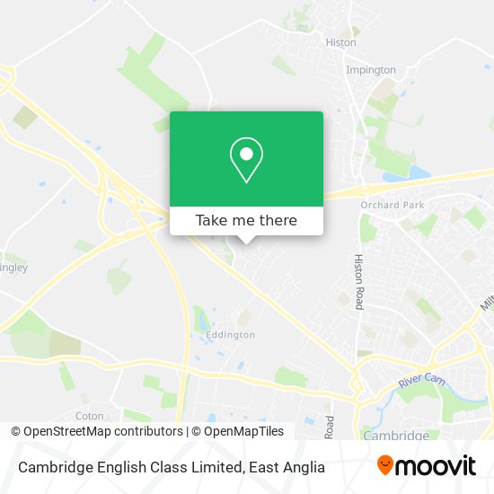 Cambridge English Class Limited map