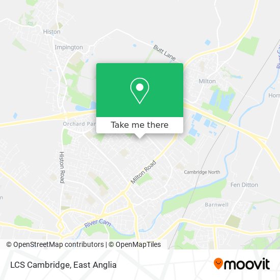 LCS Cambridge map