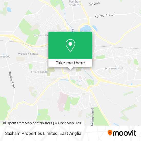 Saxham Properties Limited map