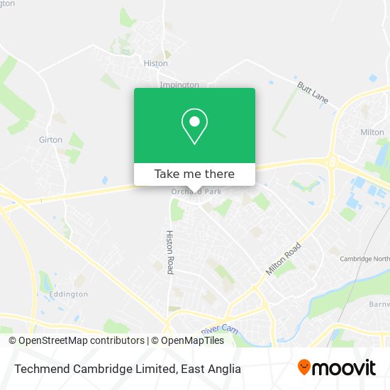 Techmend Cambridge Limited map
