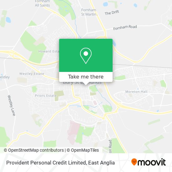 Provident Personal Credit Limited map