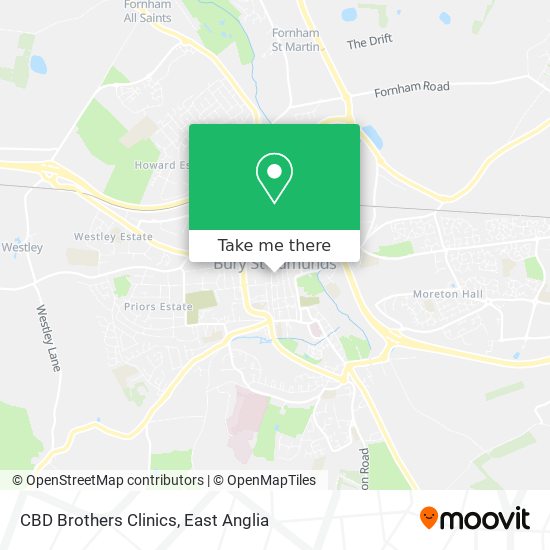 CBD Brothers Clinics map