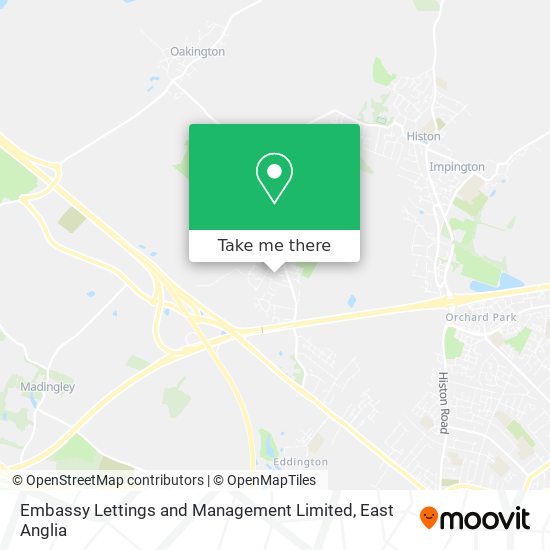 Embassy Lettings and Management Limited map