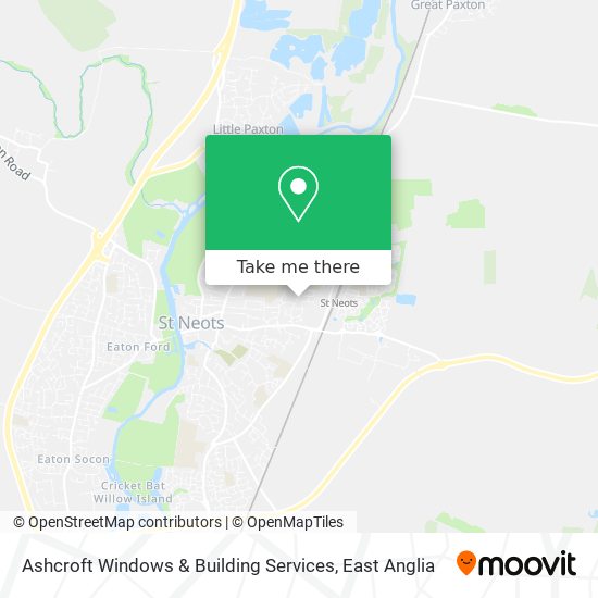 Ashcroft Windows & Building Services map