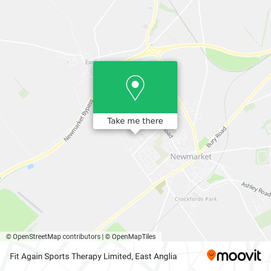 Fit Again Sports Therapy Limited map