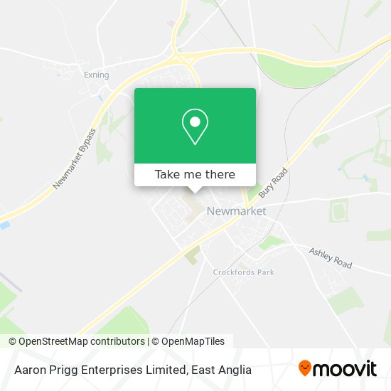 Aaron Prigg Enterprises Limited map