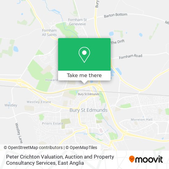 Peter Crichton Valuation, Auction and Property Consultancy Services map