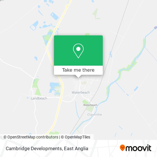 Cambridge Developments map