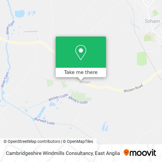 Cambridgeshire Windmills Consultancy map