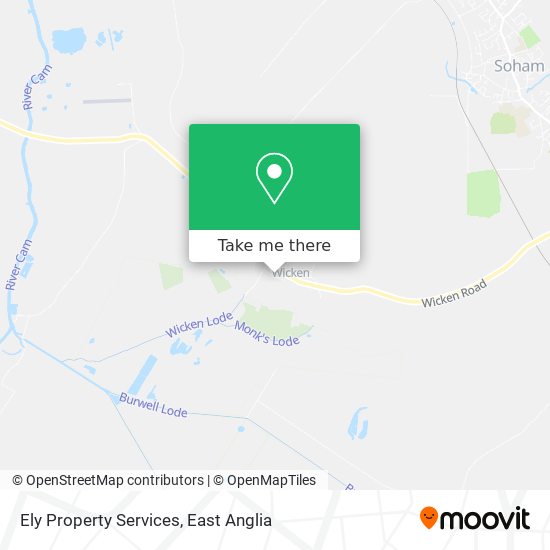 Ely Property Services map