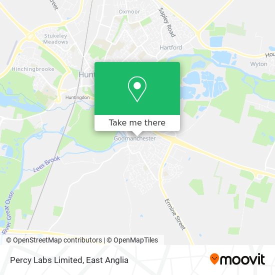 Percy Labs Limited map