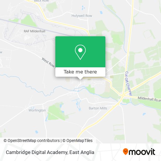 Cambridge Digital Academy map