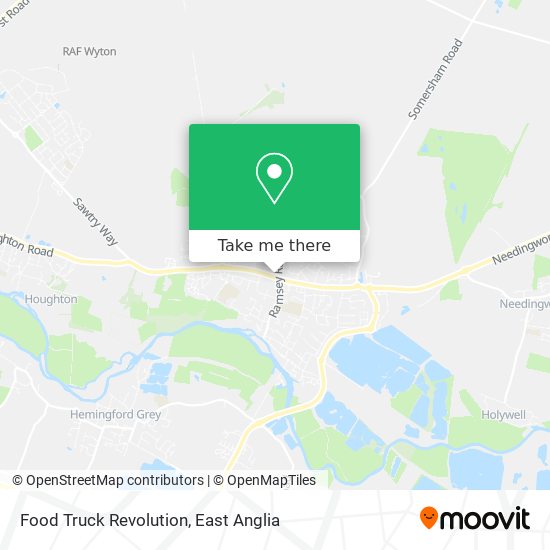 Food Truck Revolution map