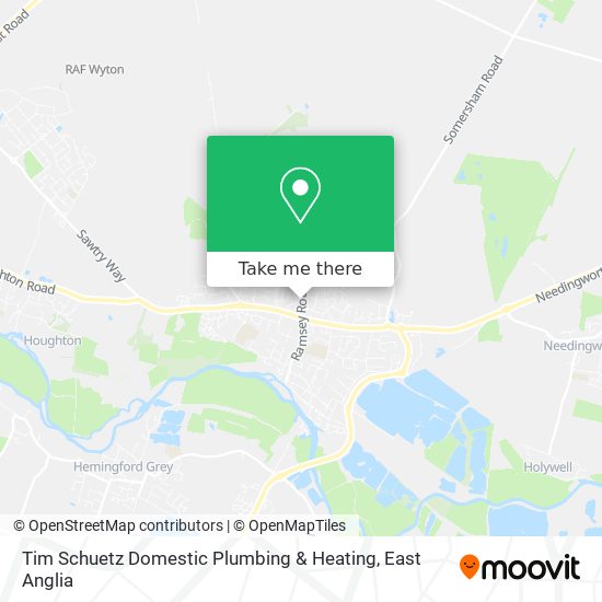Tim Schuetz Domestic Plumbing & Heating map