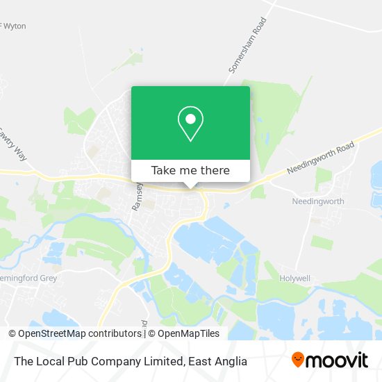 The Local Pub Company Limited map