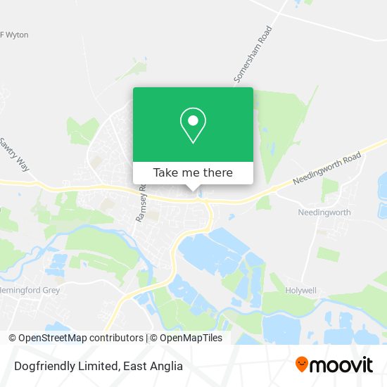 Dogfriendly Limited map