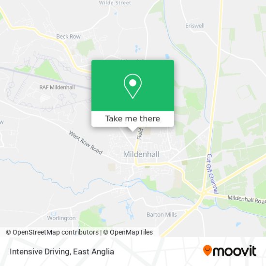 Intensive Driving map