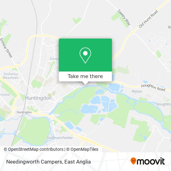 Needingworth Campers map