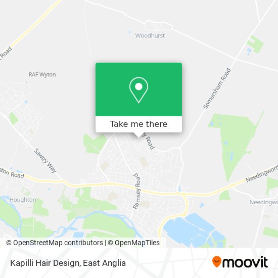 Kapilli Hair Design map