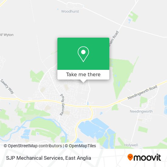 SJP Mechanical Services map