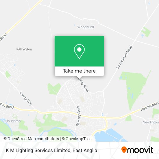 K M Lighting Services Limited map