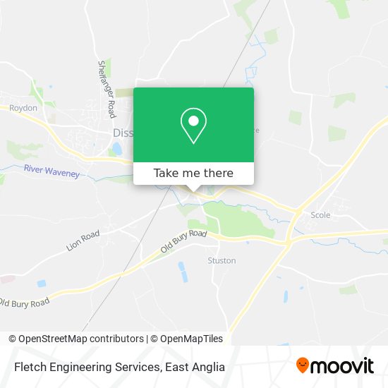 Fletch Engineering Services map