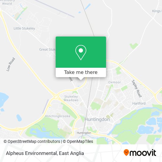 Alpheus Environmental map