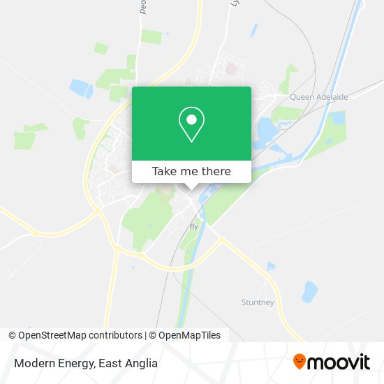 Modern Energy map