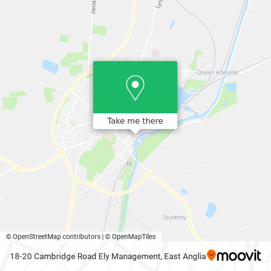 18-20 Cambridge Road Ely Management map