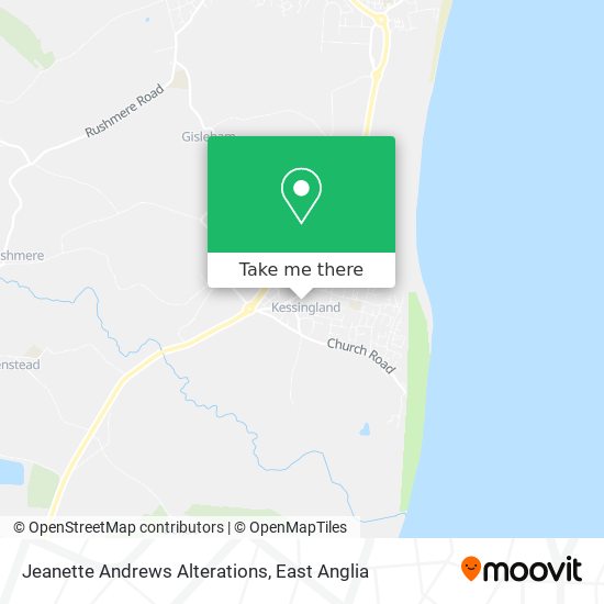 Jeanette Andrews Alterations map