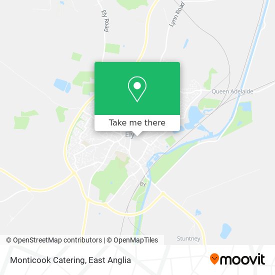 Monticook Catering map