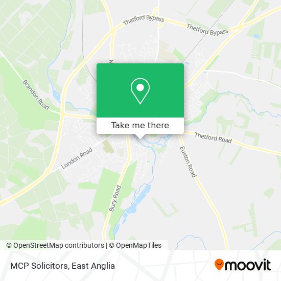 MCP Solicitors map