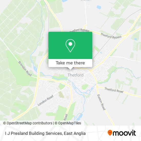 I J Presland Building Services map