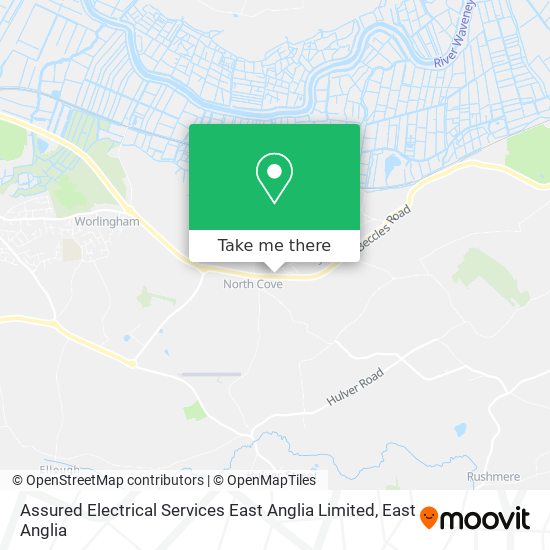 Assured Electrical Services East Anglia Limited map