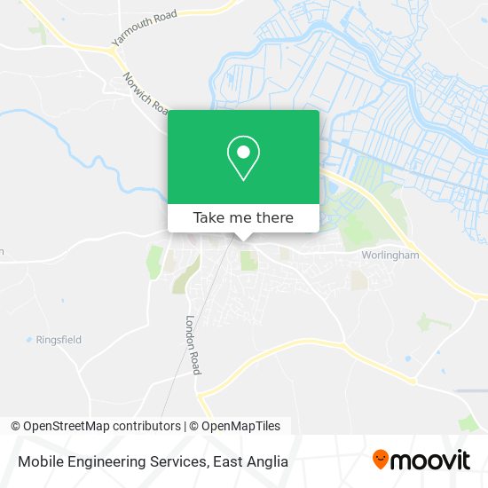 Mobile Engineering Services map