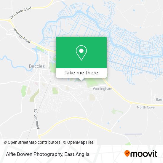 Alfie Bowen Photography map